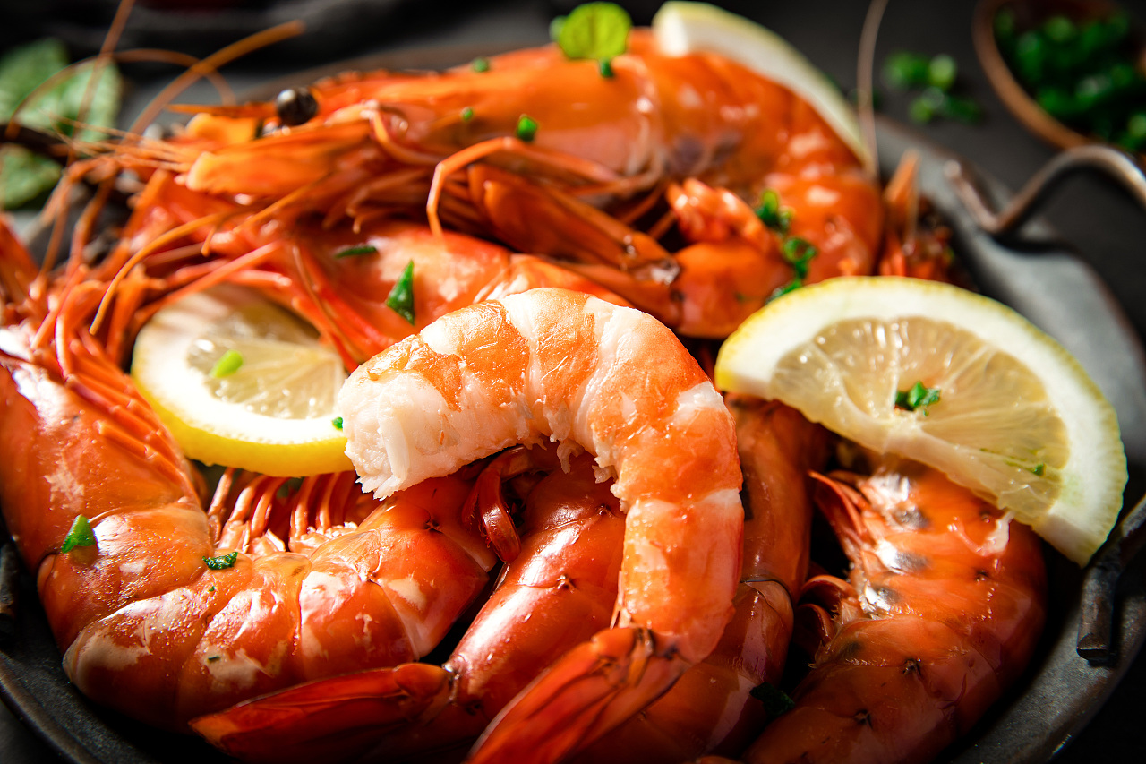 首农集团黑虎虾广告拍摄海产品拍摄