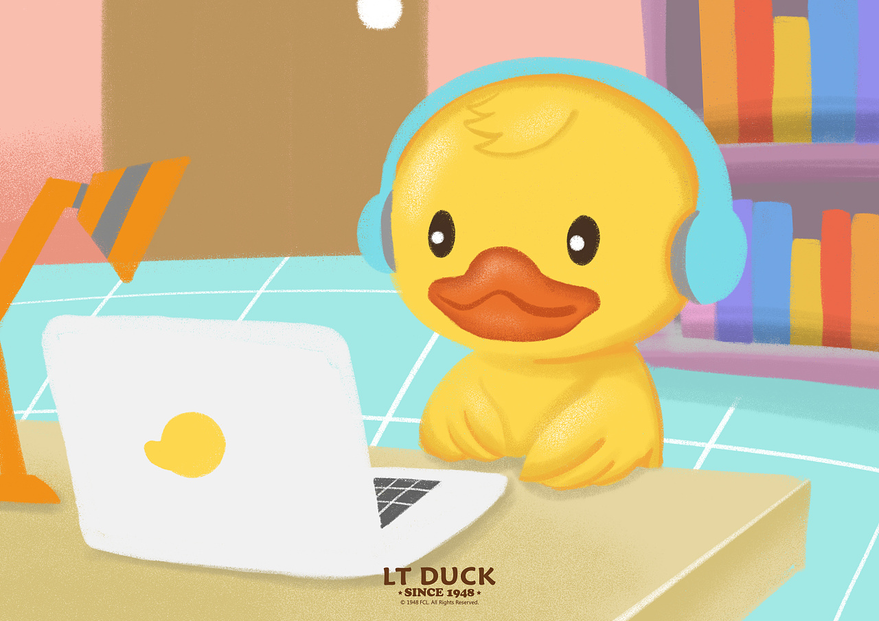 duck小黄鸭壁纸图片