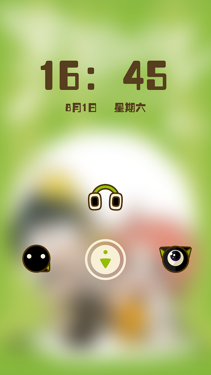 手机主题-罗小黑