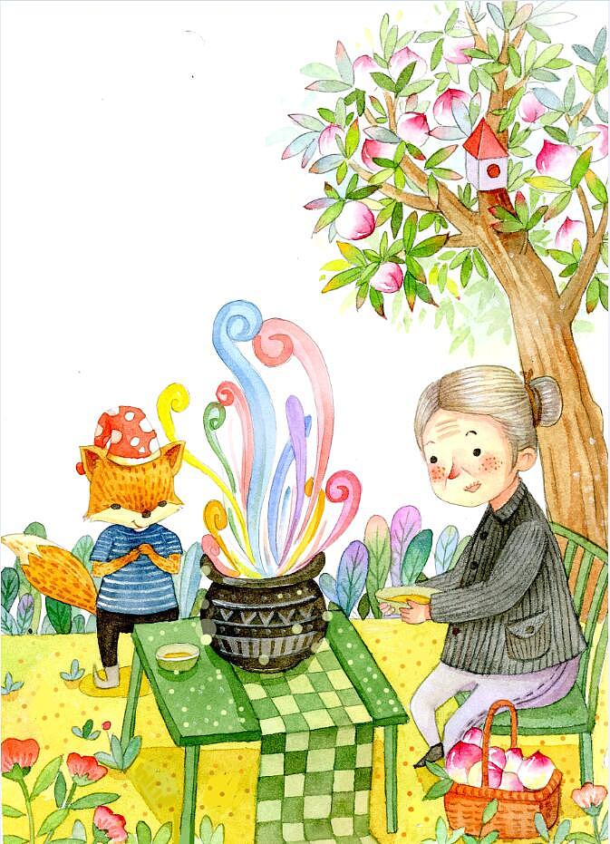 儿童插图（图ZMTY3OTI5OTI0） - 儿童插画 - 站酷设计师鸿飛插画原创素材 - 站酷ZCOOL