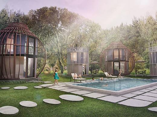 魔鬼猫民宿（个人主页-ZNTQwMjA0NTY=） - 商业空间设计 - 站酷设计师天无边智无限原创素材 - 站酷ZCOOL