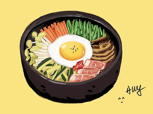 手绘-美食