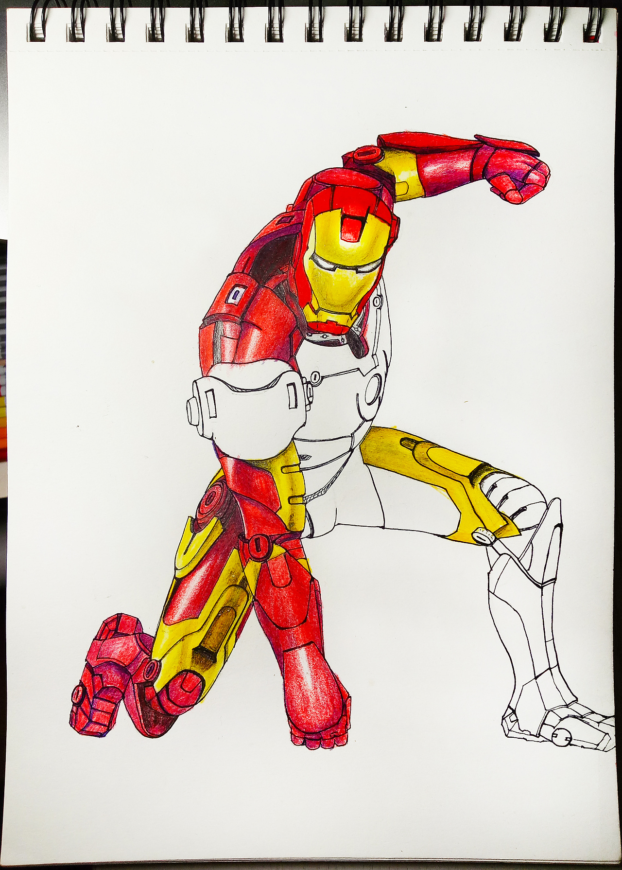 钢铁侠|动漫|单幅漫画|发条z - 原创作品 - 站酷 (zcool)