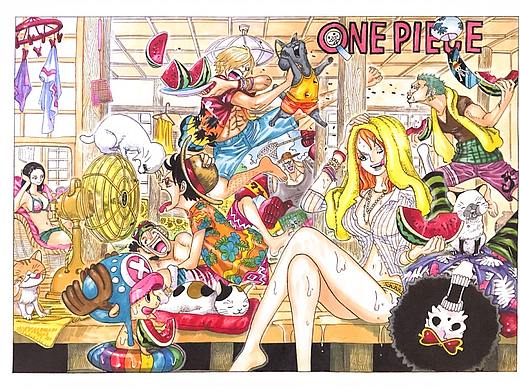 马克笔海贼王--清凉一夏