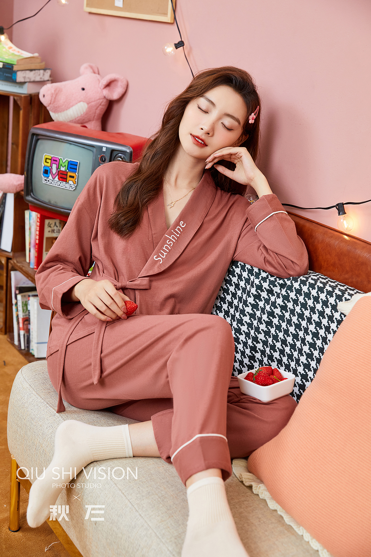 女装睡衣家居服拍摄人像睡衣拍摄电商摄影人像摄影