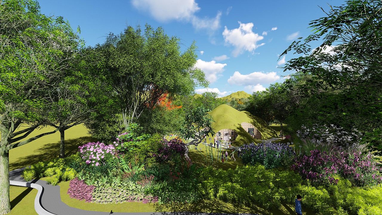 幼儿园室外创意设计|空间|景观设计|华生丶_原创作品-站酷zcool