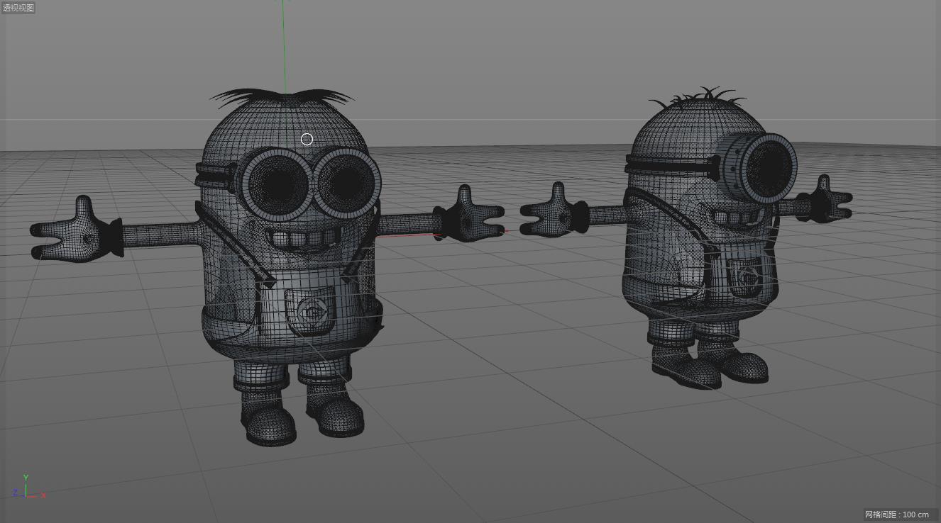 小黄人|三维|动漫|jzbj - 临摹作品 - 站酷 (zcool)