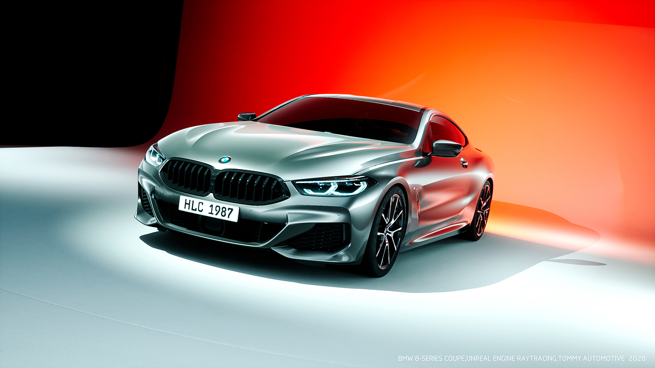 BMW M850 UE4 Raytracing