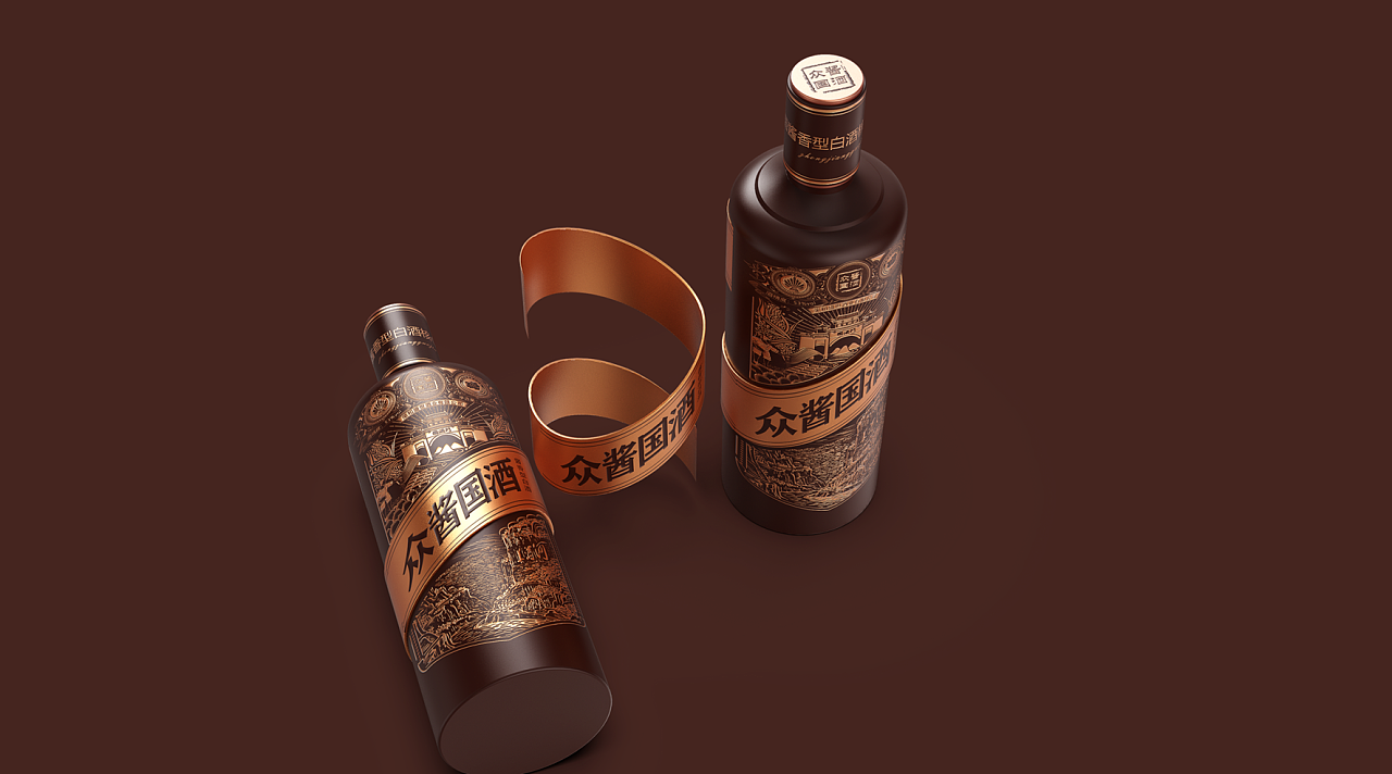 众酱国酒——酒类包装 白酒包装 白酒设计