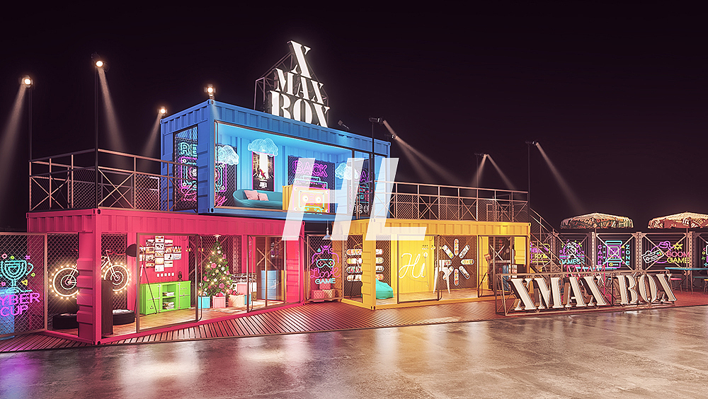 集装箱休闲区（图ZMTg2OTU5ODQ4） - 建筑/空间 - 站酷设计师混乱之雨原创素材 - 站酷ZCOOL