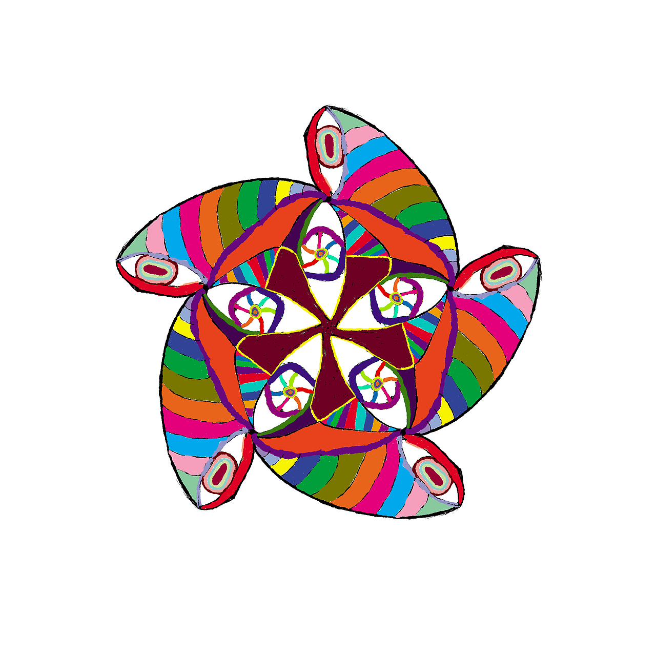 万花筒|插画|概念设定|昂我在碗里灬_原创作品-站酷zcool