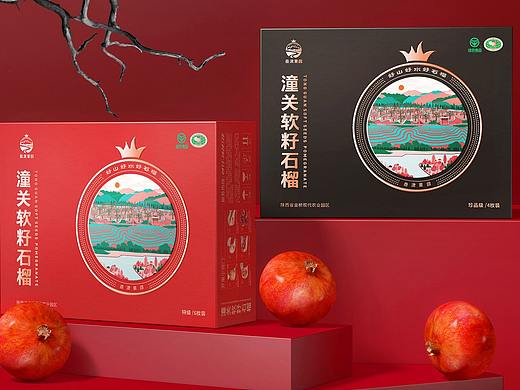 石榴，就吃软籽的-软籽石榴品牌包装设计｜厚启原创