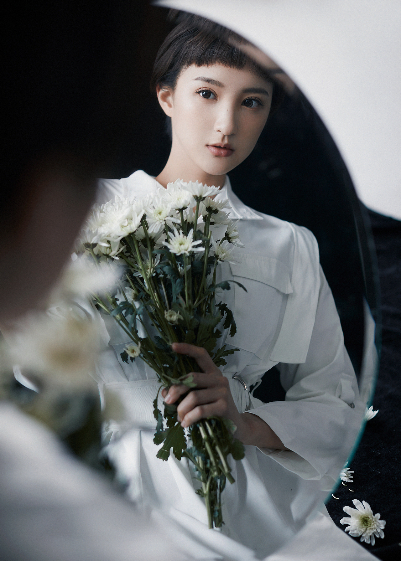 白菊（图ZMjQ4Mjc4OTc2） - 人像摄影 - 站酷设计师Amns阿梅原创素材 - 站酷ZCOOL