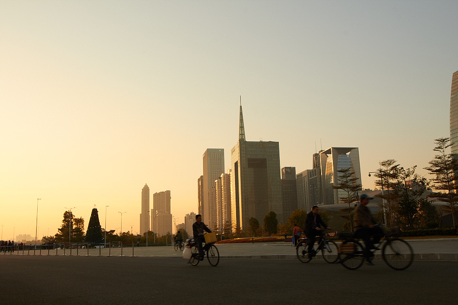 亚运场馆的黄昏（图ZNDc0OTI5Ng==） - 环境/建筑摄影 - 站酷设计师harman原创素材 - 站酷ZCOOL