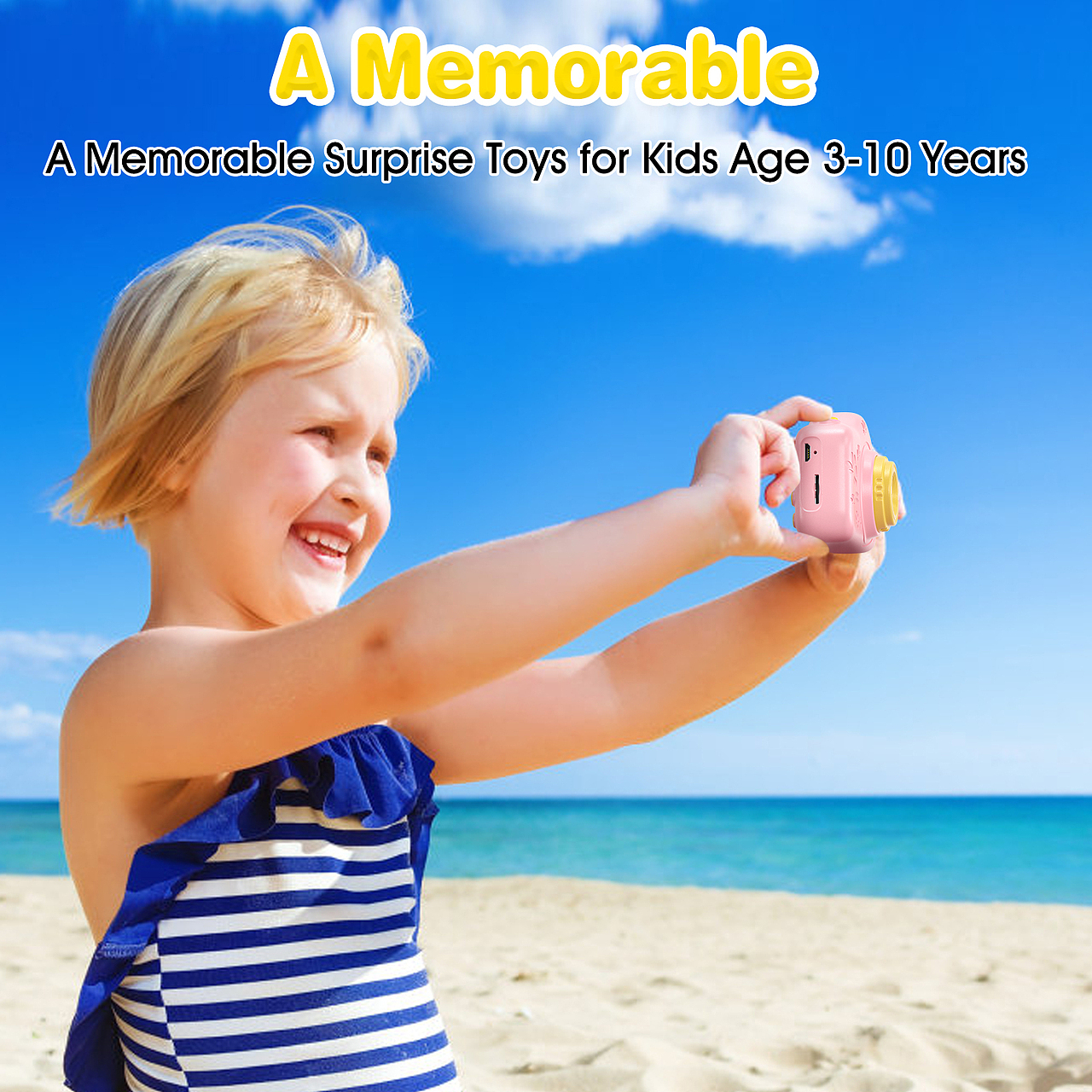 亚马逊儿童玩具相机主图a+