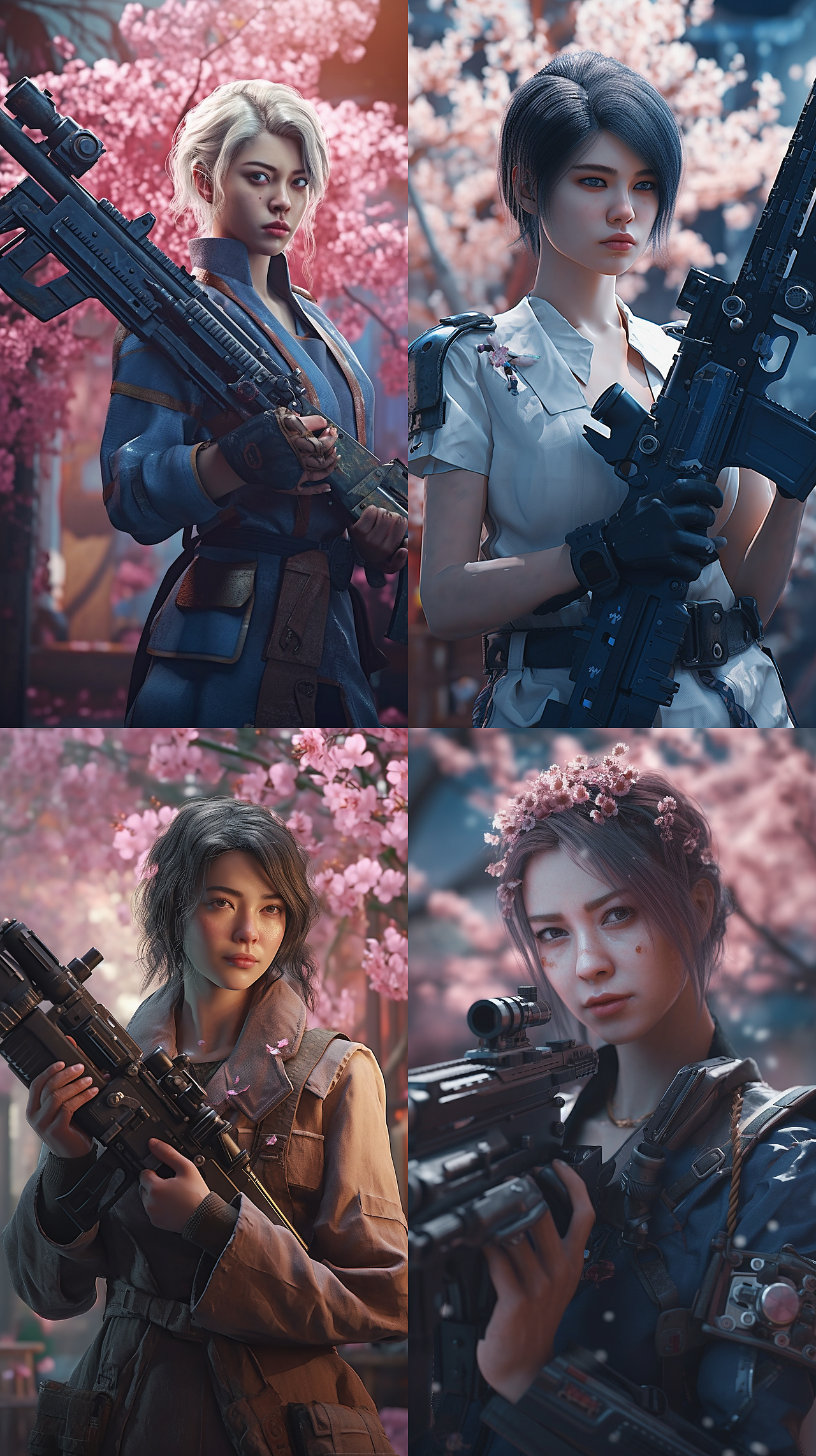 Mid journey关键词-宅男看了都流泪的新世纪少女😢