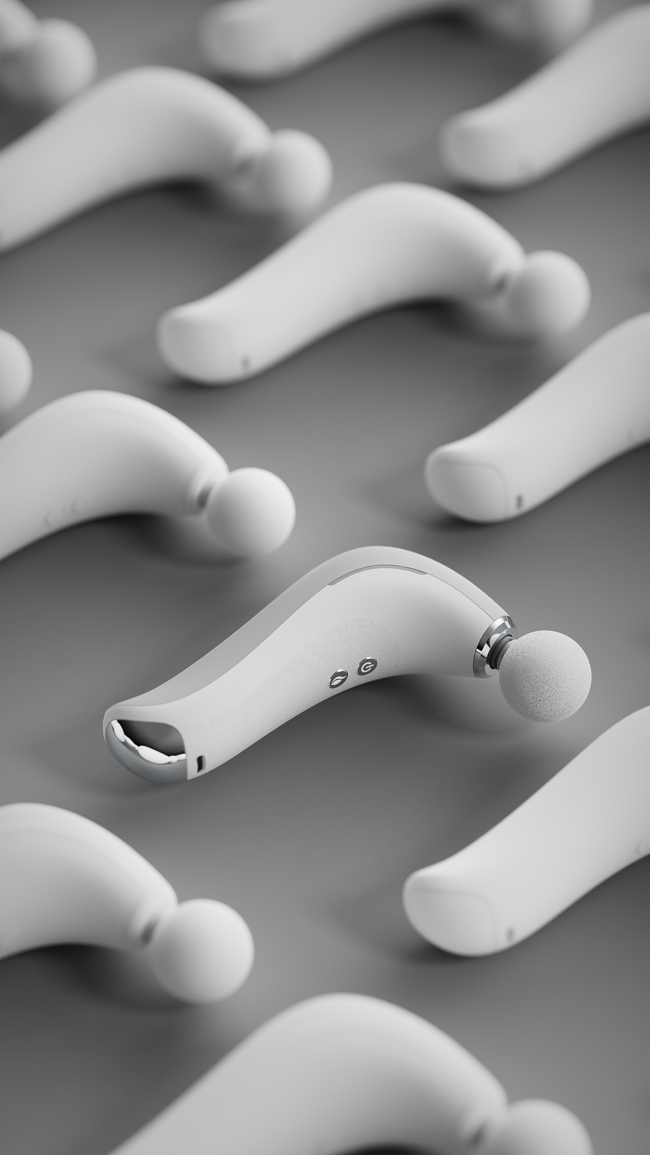 一款筋膜枪视效项目