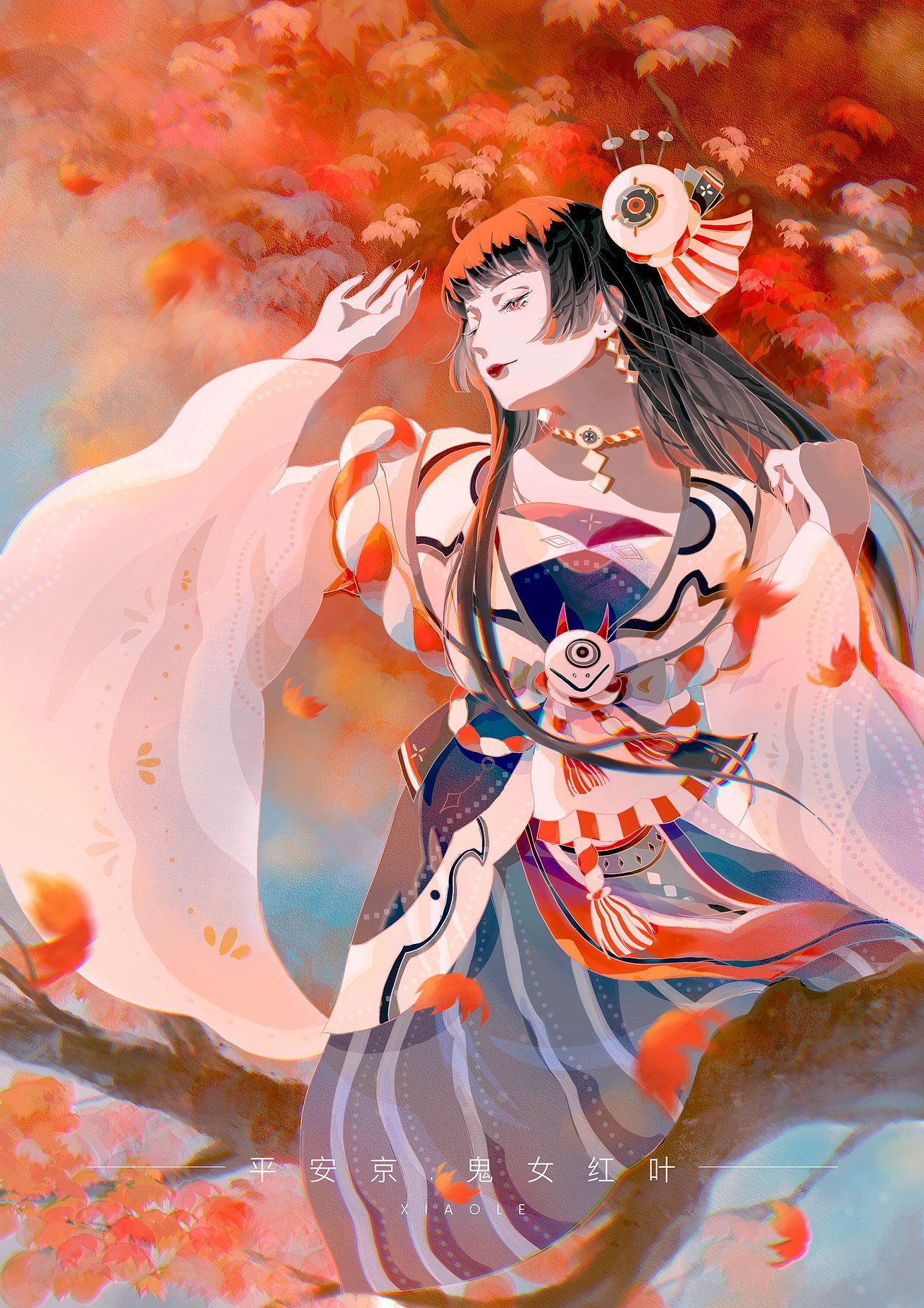 练习｜平安京（图ZMzAwODg3NDY0） - 创作习作 - 站酷设计师宵乐原创素材 - 站酷ZCOOL