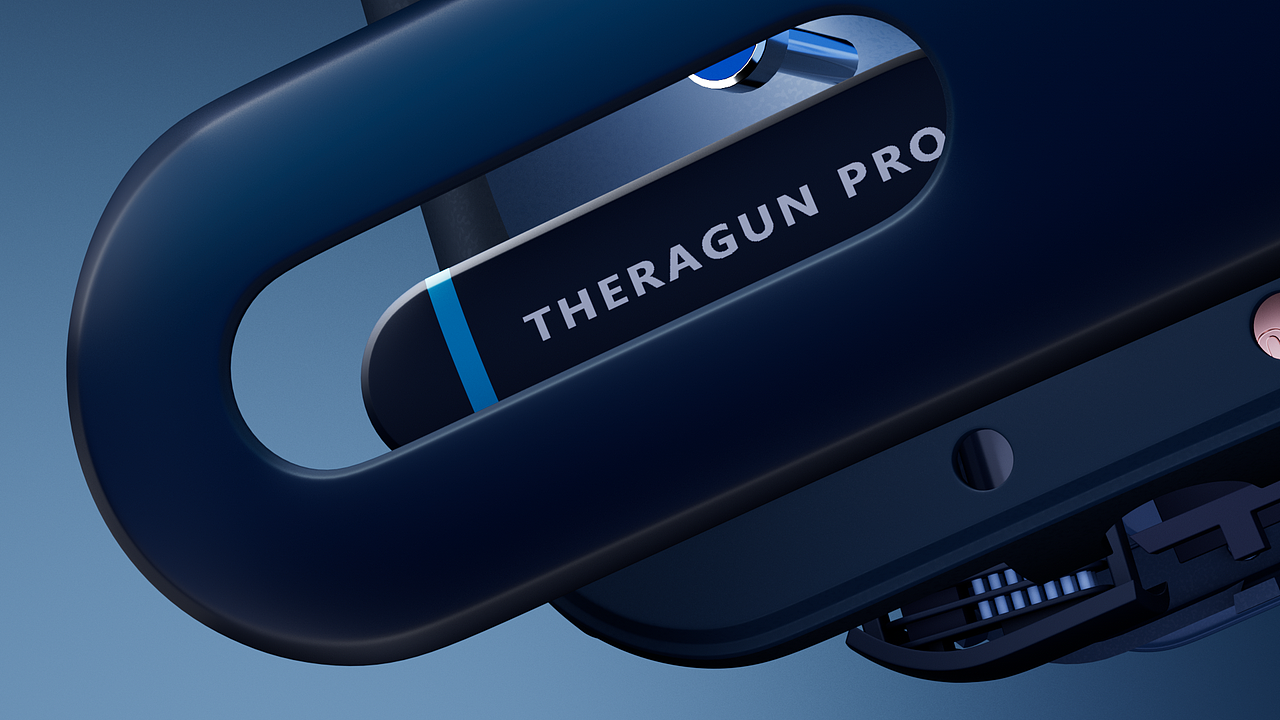 三维产品动画Therabody筋膜枪（临摹）（图ZMzQzMjczNDA4） - 动画/影视 - 站酷设计师潘三_原创素材 - 站酷ZCOOL