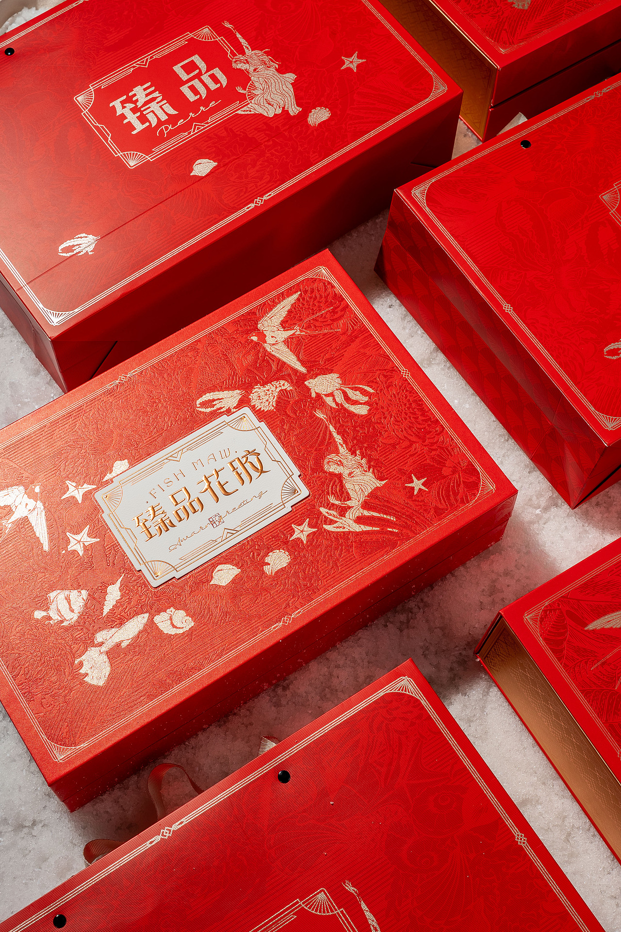 臻品燕窝/花胶通用礼盒（图ZMzY4NzQ1NzAw） - 包装 - 站酷设计师喜橙包装原创素材 - 站酷ZCOOL