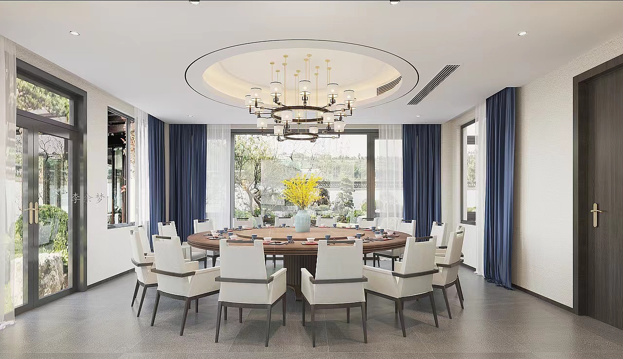 餐厅包厢效果图