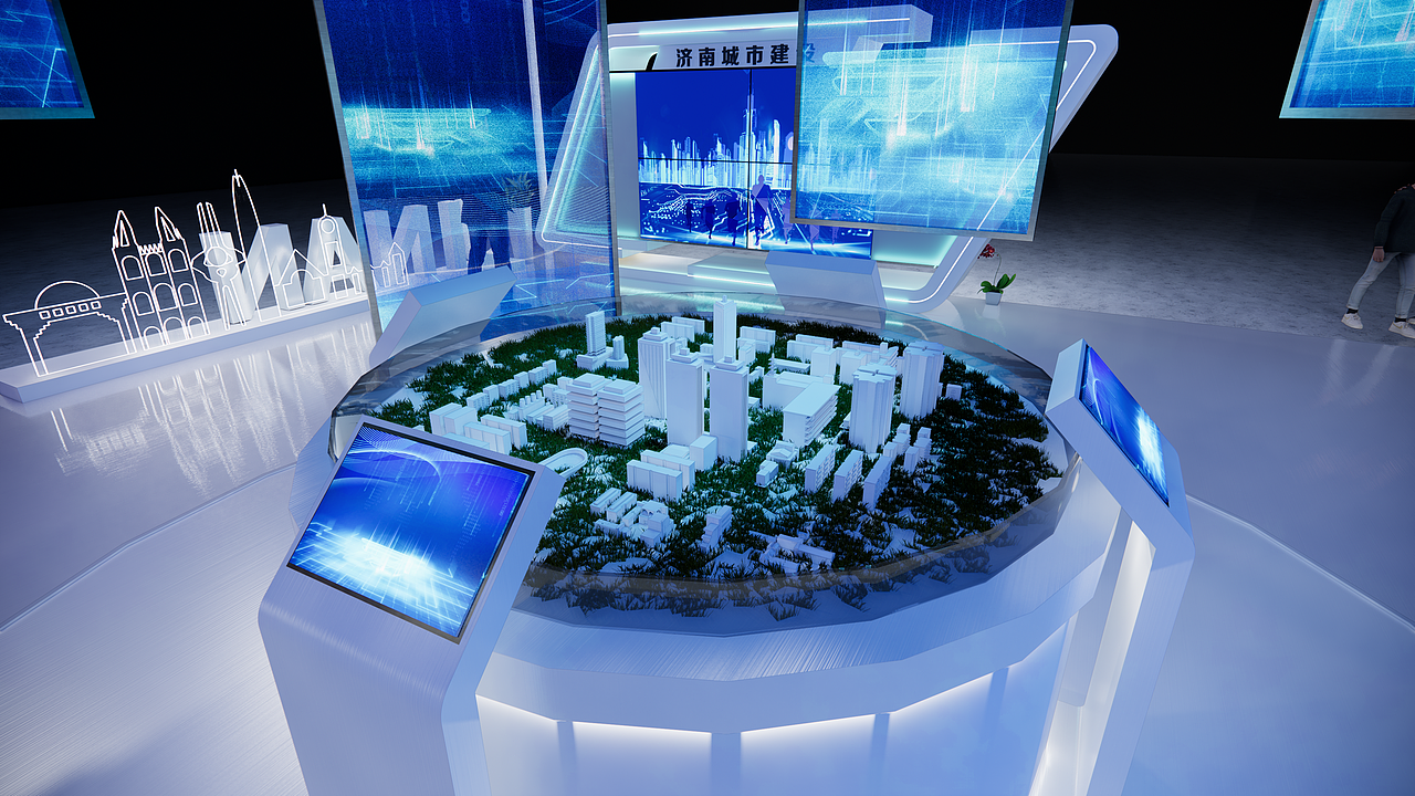 城市展厅-济南（图ZMzMzMDU2NzQ0） - 展陈设计 - 站酷设计师也曾幻想穿越的原创素材 - 站酷ZCOOL