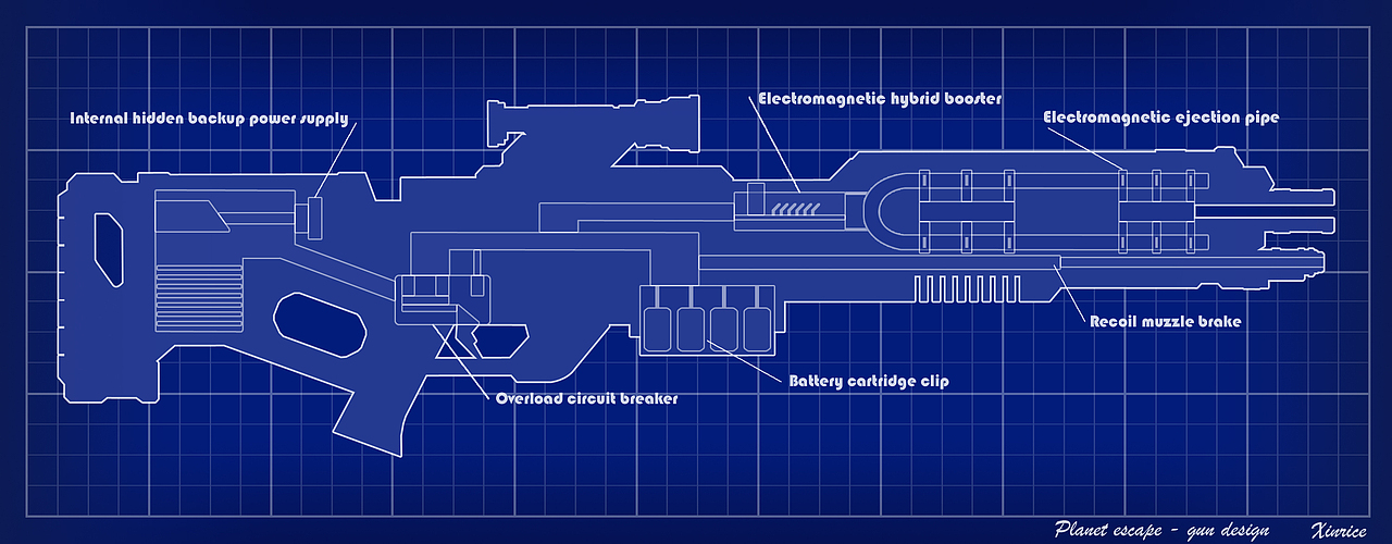 02-行星逃亡武器及载具设计（图ZMjQ2OTMxNTcy） - 机械/交通 - 站酷设计师XXIN_CG原创素材 - 站酷ZCOOL