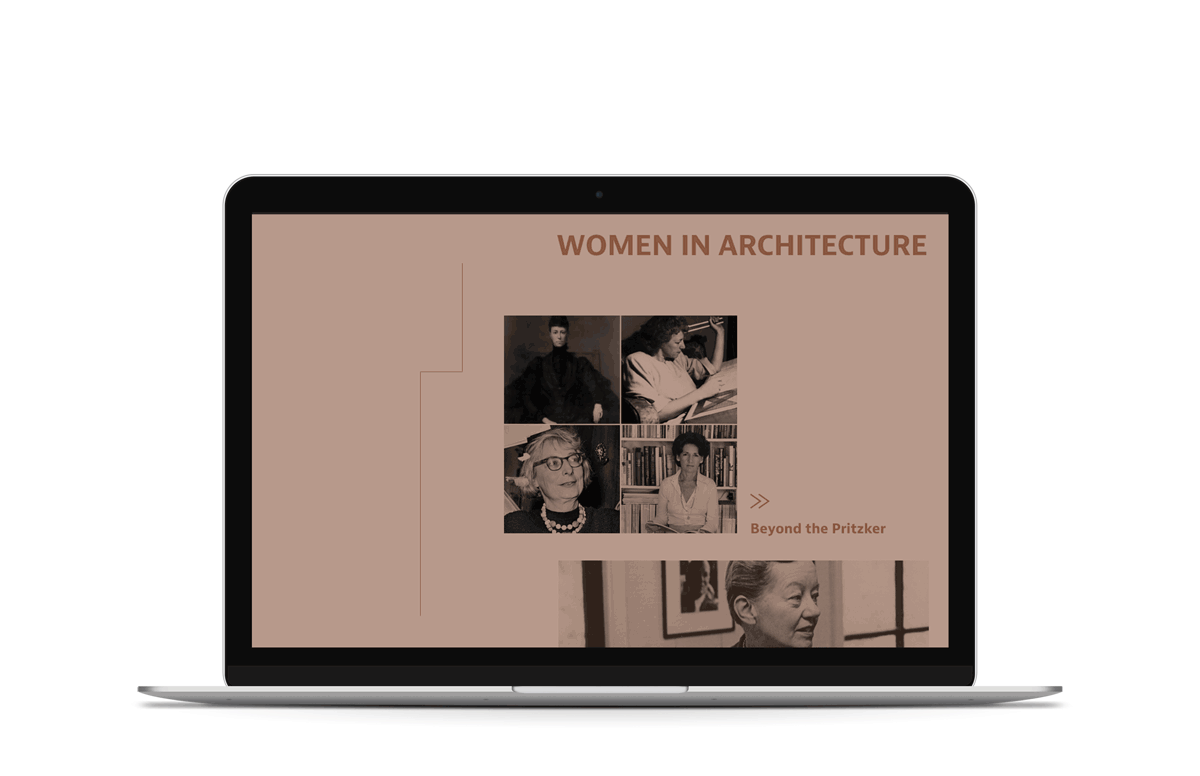 Women in Architecture——Book redesign