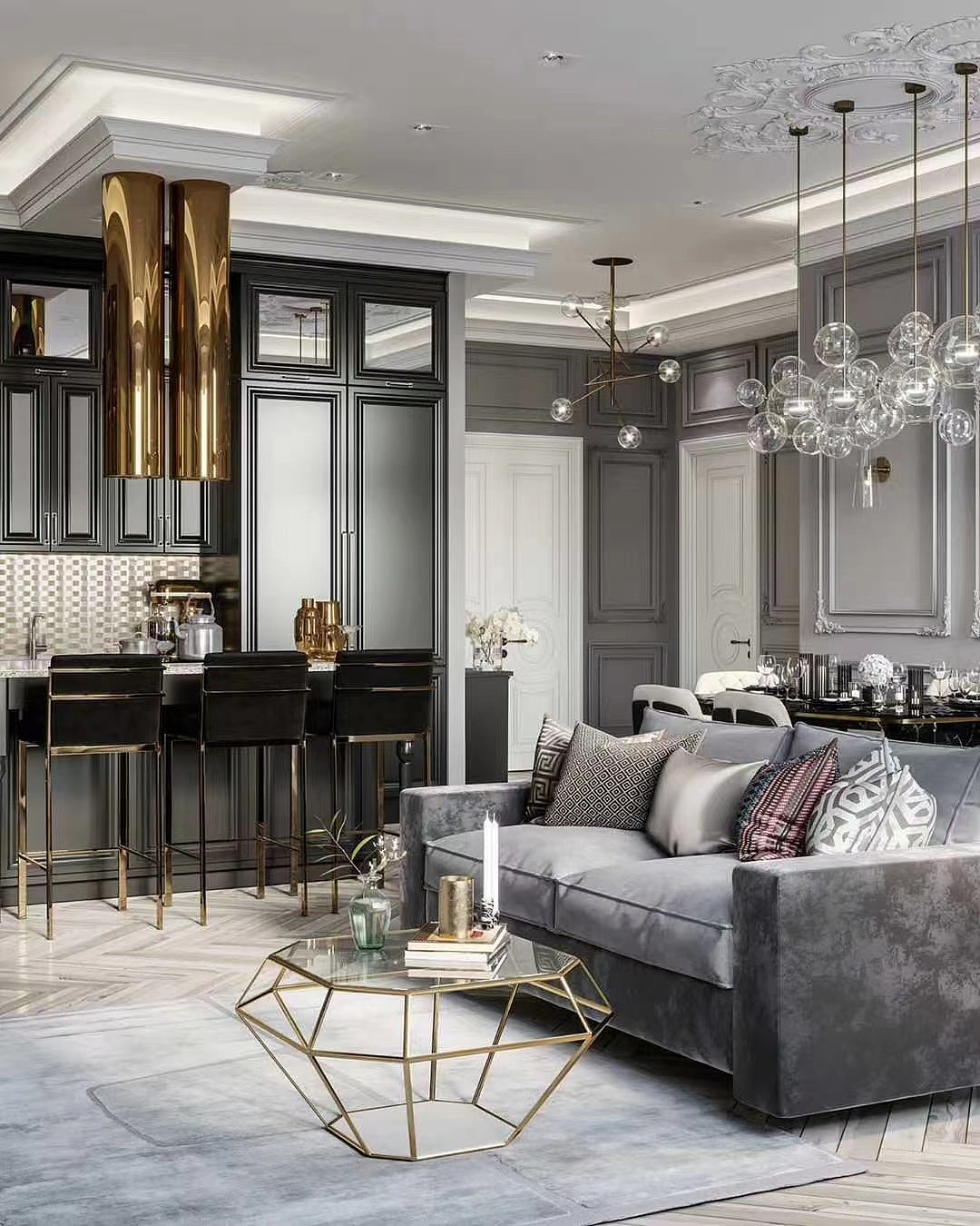 欧式风格就是欧洲各国文化传统所表达的强烈的文化内涵