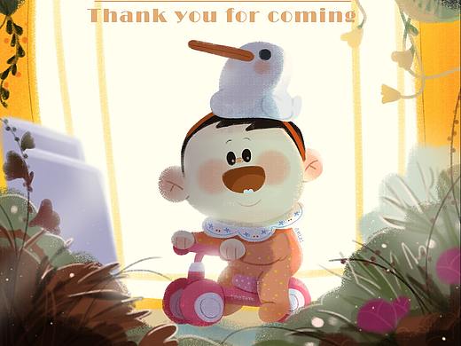 土豆崽的日常1（个人主页-ZNTc4MTEzMTI=） - 儿童插画 - 站酷设计师阿迷子Yang原创素材 - 站酷ZCOOL