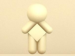 玩泥吗 潮玩LKBB几何人 泥捏版