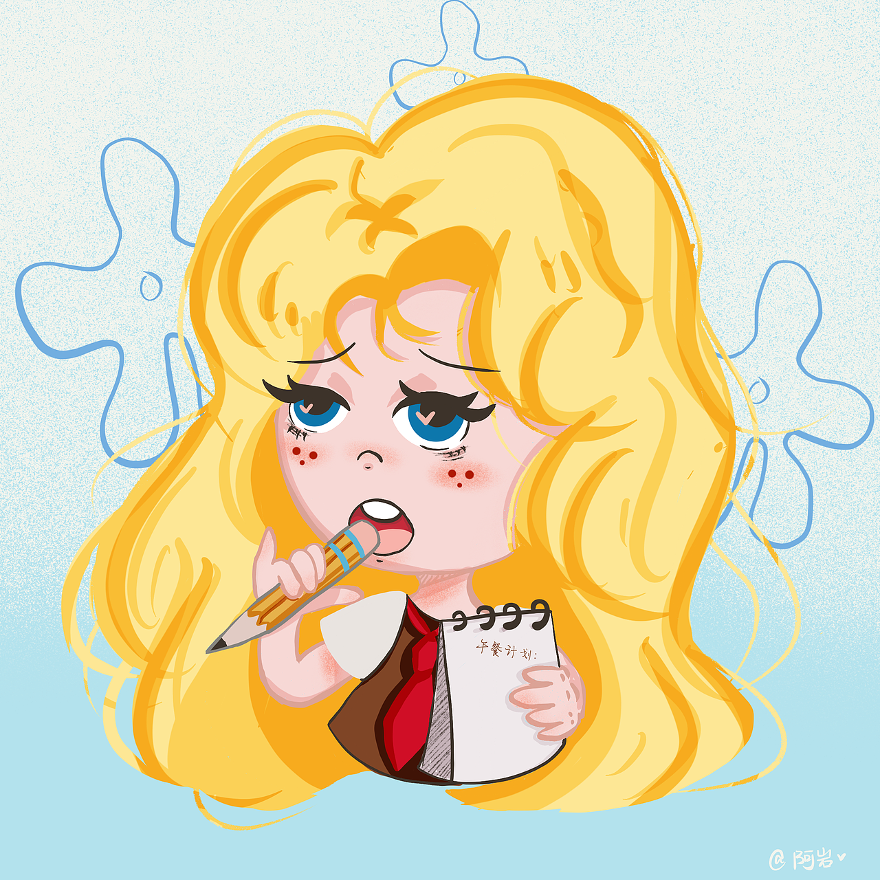 海绵宝宝系列拟人头像