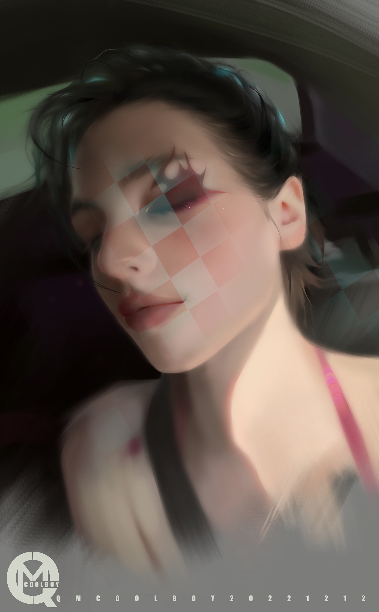 iPad/procreate 12月作品（图ZMzI1ODA3NDM2） - 创作习作 - 站酷设计师插画师青沐原创素材 - 站酷ZCOOL