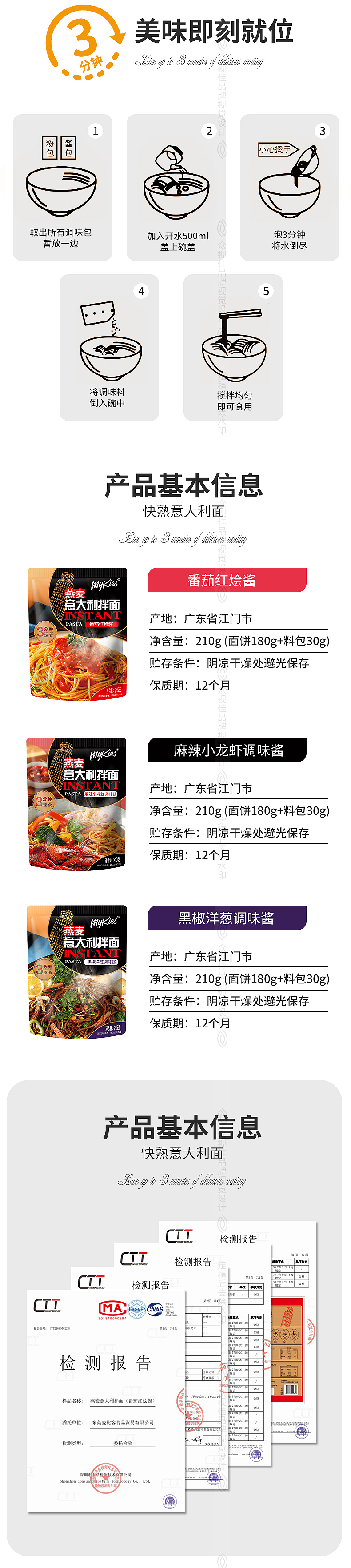 意面详情页设计