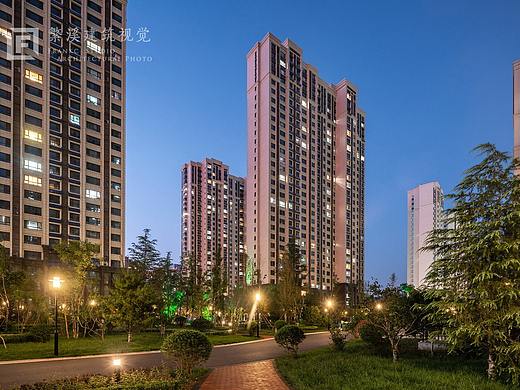 【繁溪建筑摄影】山东济南某地产建筑景观摄影