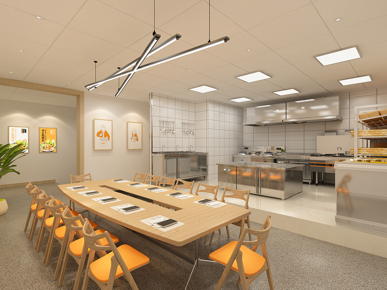 粉面郎店面装饰设计