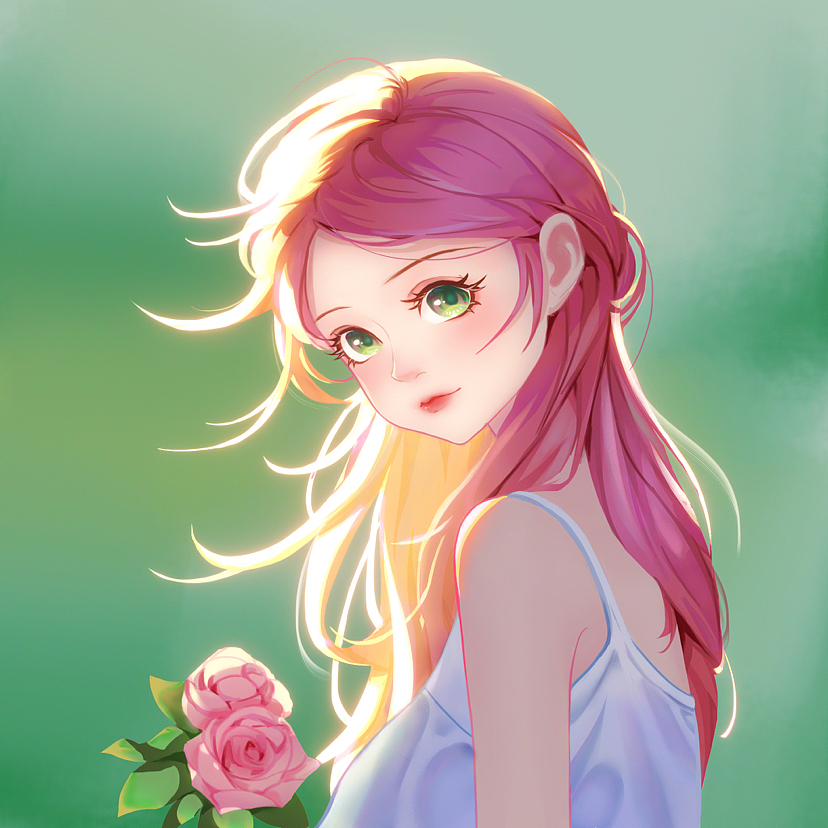 有幸被你照亮,我也想成为光。