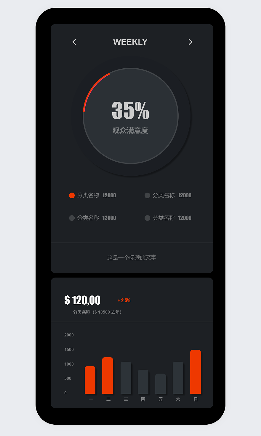 UI界面样式合集