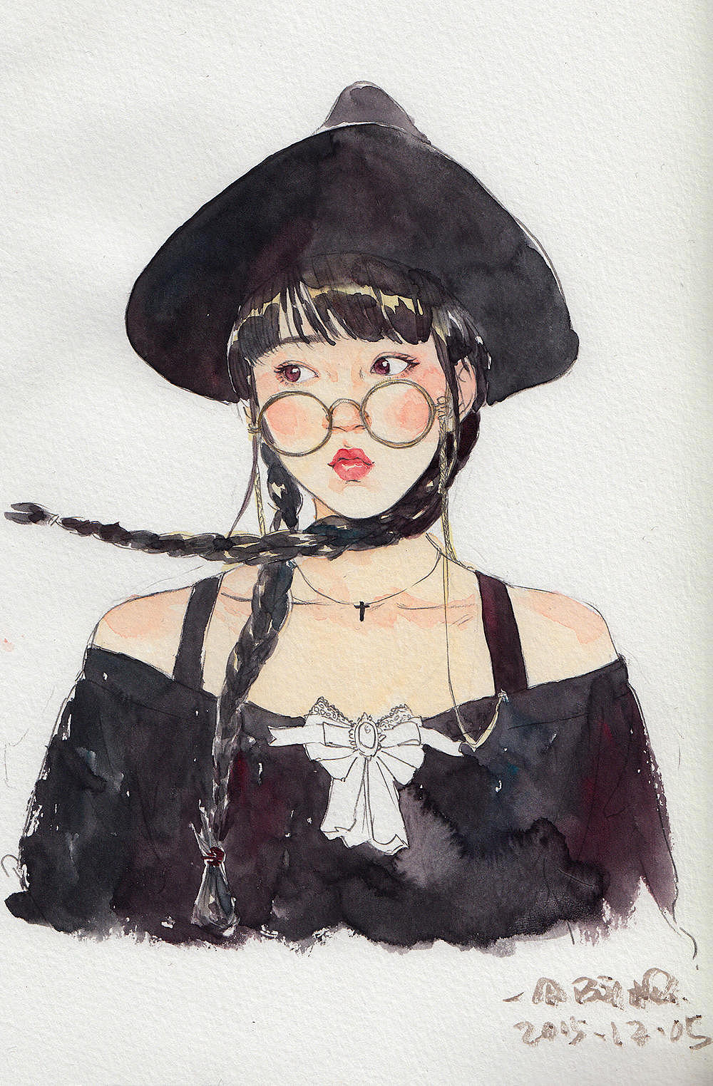 《人像练习》阿松