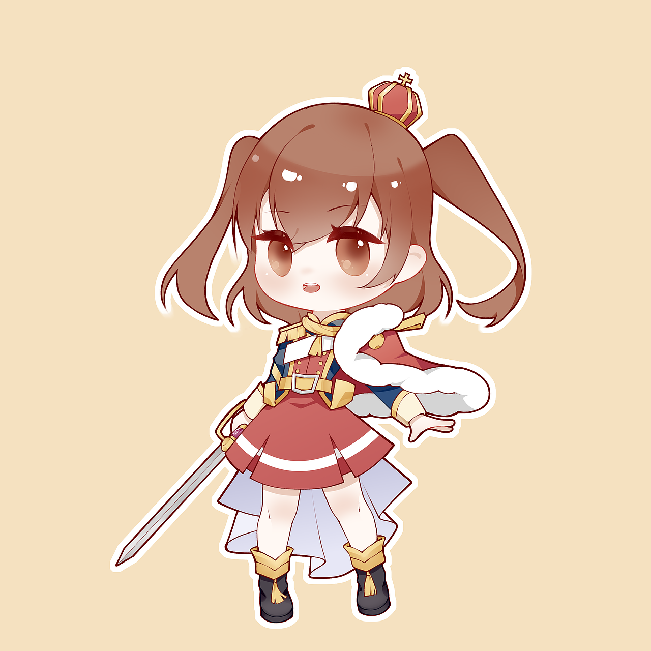 二次元Q版角色练习（图ZMjg2MjYxNzQ4） - 其他动漫 - 站酷设计师Formt原创素材 - 站酷ZCOOL