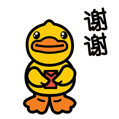小黄鸭emoji表情符号图片