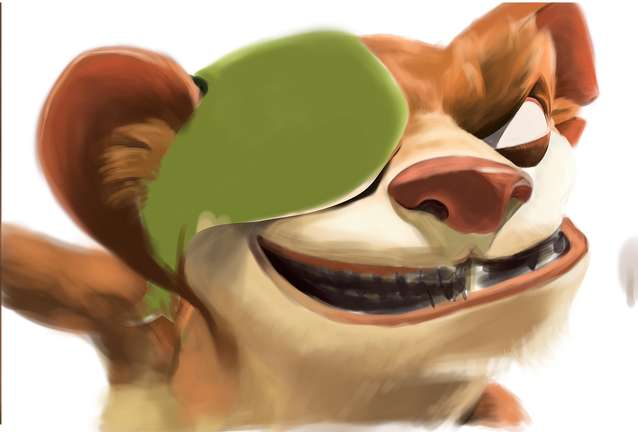 冰河世纪里的黄鼠狼么这是