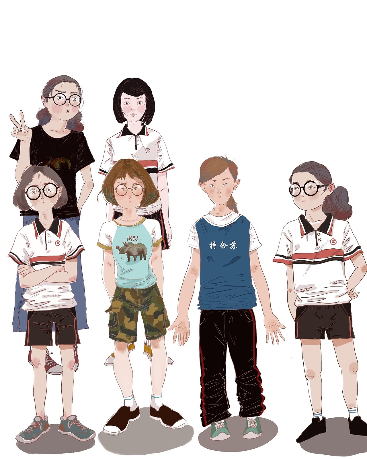 绘画小侄女和童鞋（图ZMTM2MjEwNTcy） - 创作习作 - 站酷设计师pyy00原创素材 - 站酷ZCOOL