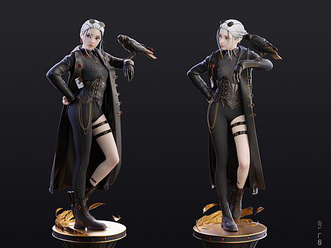 黑白（個(gè)人主頁(yè)-ZNjYwNDUxNjg=） - 人物/生物 - 站酷設(shè)計(jì)師糙人CR原創(chuàng)素材 - 站酷ZCOOL