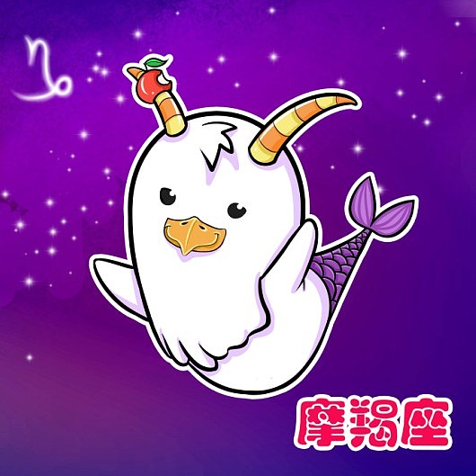 奥运会吉祥物乐鸡（lucky） 十二星座卡通设计（图ZMTE5NDAyMDg=） - 单幅漫画 - 站酷设计师段秋野原创素材 - 站酷ZCOOL