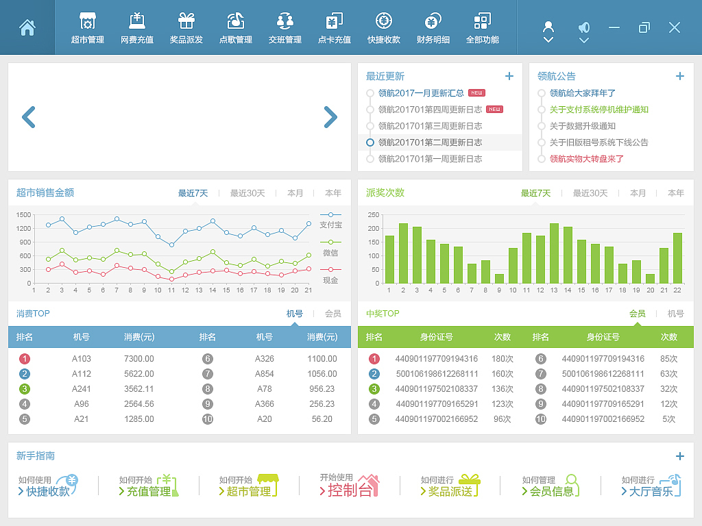 PC端后台及UI规范展示