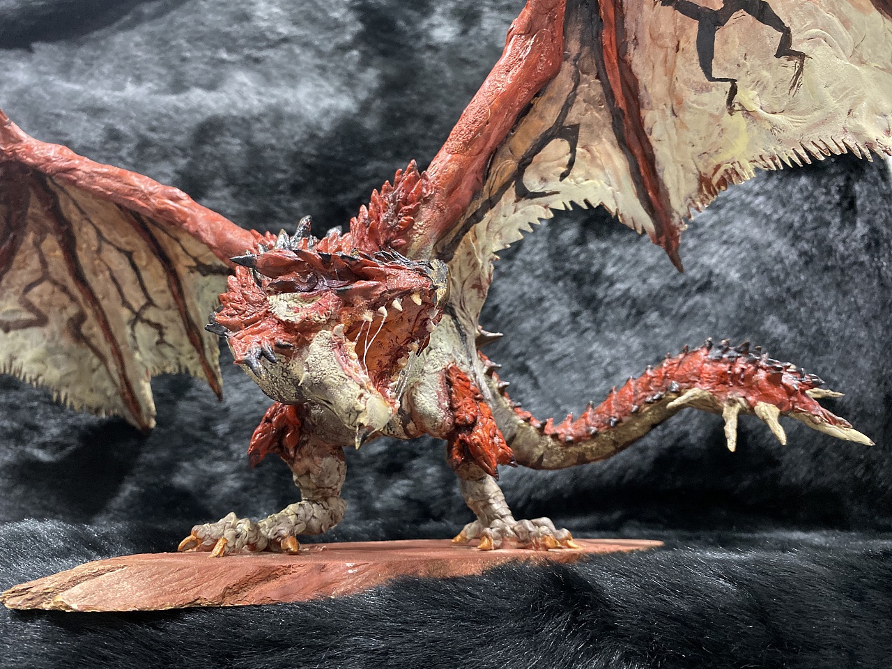 雄火龙雕像|手工艺|手办/模玩|摇光_ - 临摹作品 - 站酷 (zcool)