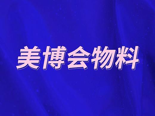 2019美博会物料