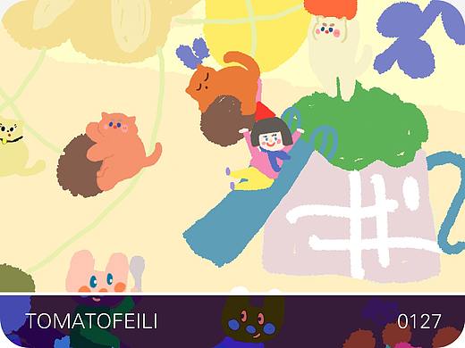 TomatoFeli × 甜品系列 × 动物游乐场