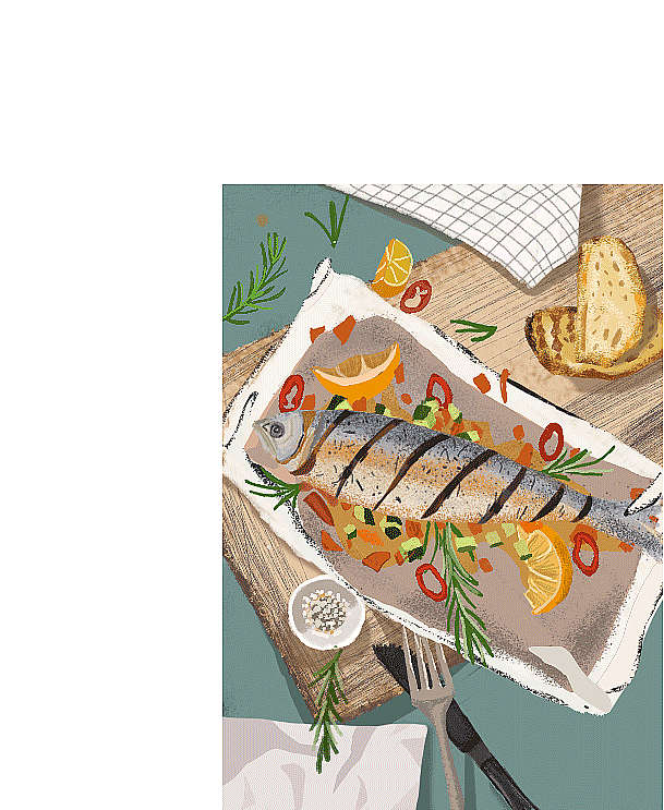 食物插画（图ZMjEzNDM3OTA0） - 创作习作 - 站酷设计师屁桃儿er原创素材 - 站酷ZCOOL
